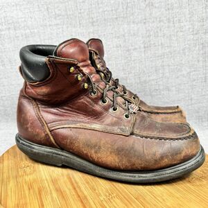 Vintage Red Wing Boots Men's 8 EE Leather Work Supersole 202